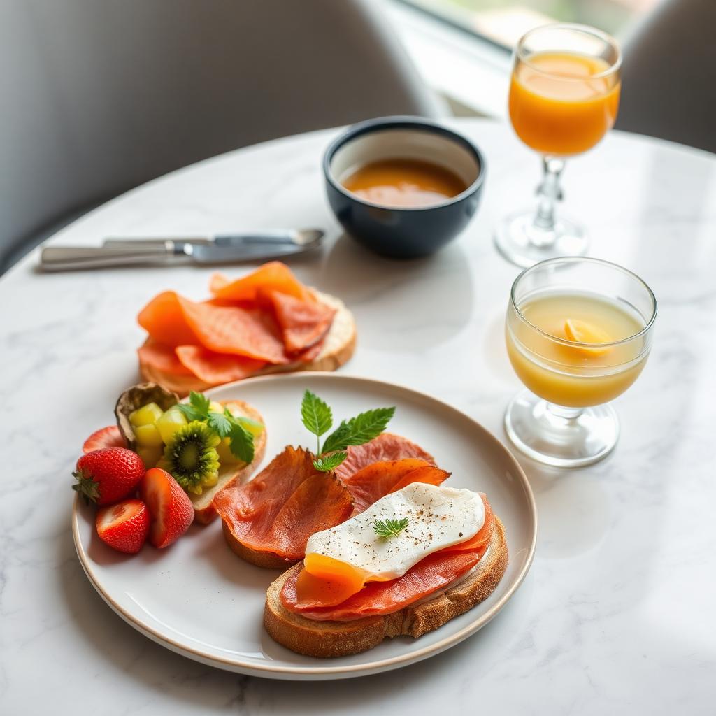 Luxe bedrijfslunch
